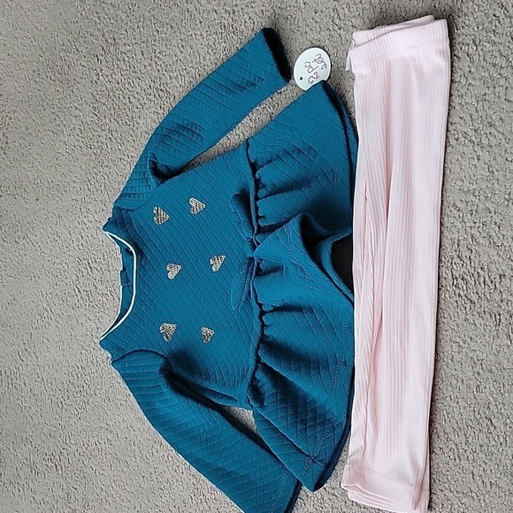 NWT Nannette Toddler Girl's 2 Piece Outfit